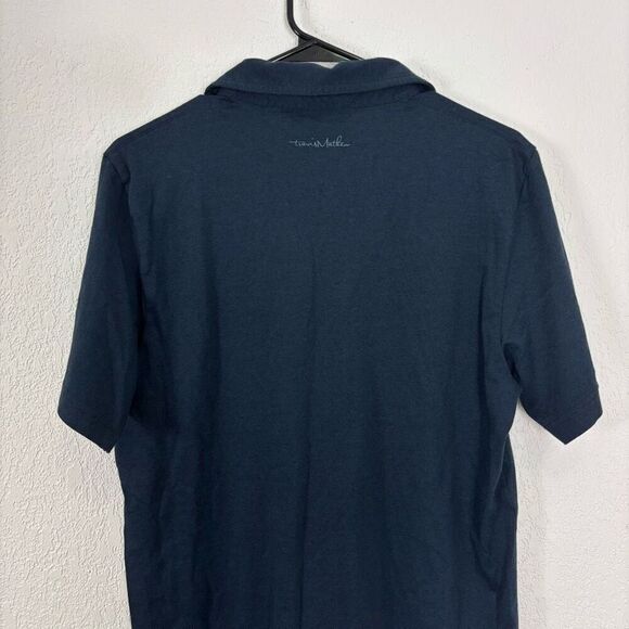 Travis Mathew Navy Blue Golf Polo Top - Picture 5 of 7